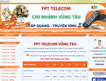 Tablet Screenshot of fptvungtau.info